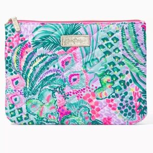 Used Lilly Pulitzer ‘Banana Split’ quilted pouch